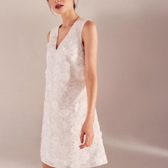 Ted Baker White Dress Lace - Picture 1 of 11